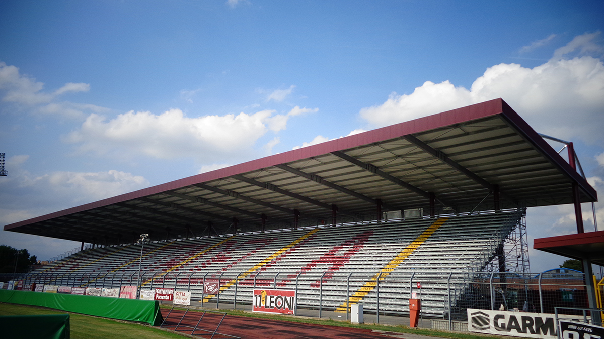 Tribuna stadio a Cittadella